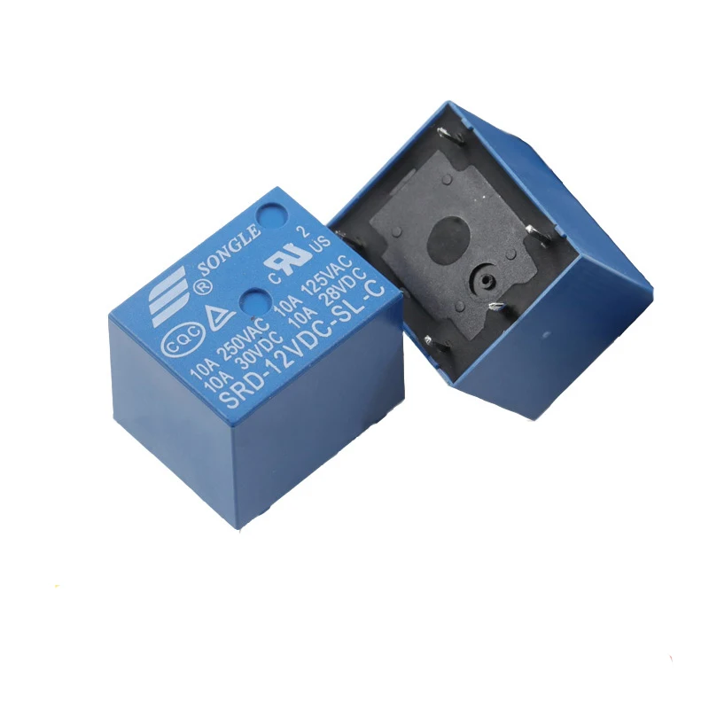 1Pcs New Relay SRD -05V 06V 09V 12V 24V 48VDC -SL-C Power Relay 10A 250VAC Relay 5PIN T73 SRD-05VDC-SL-C SRD-12VDC-SL-C