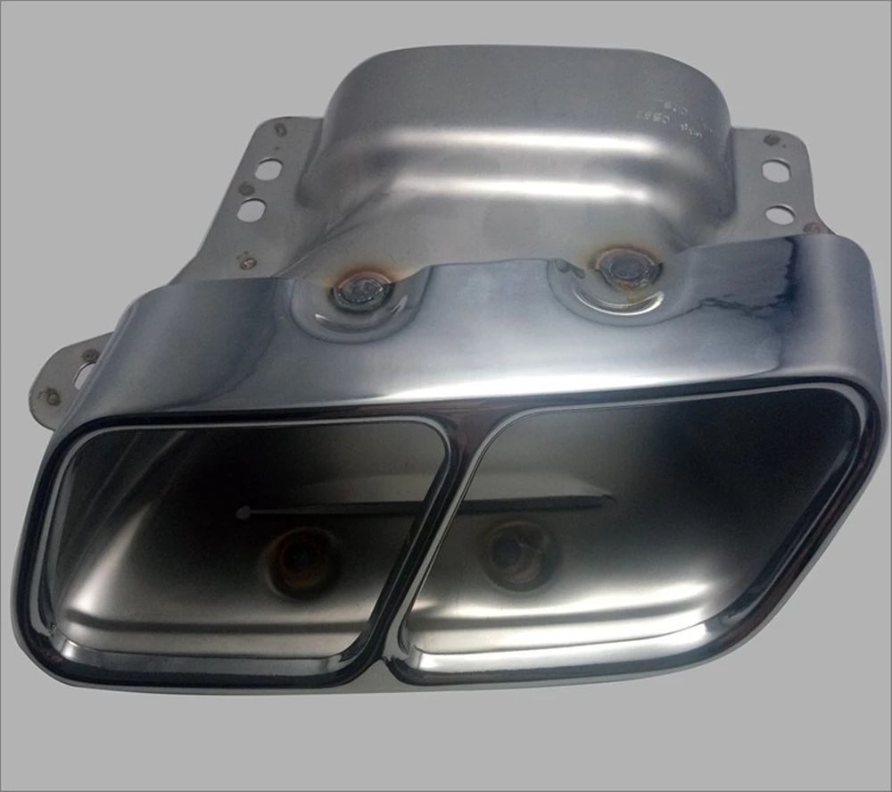 Tailpipe Rear Exhaust Tip Pipe Air Vent Outlet Out Exhause For Mercedes Benz W221 W164 AMG 2005-2012