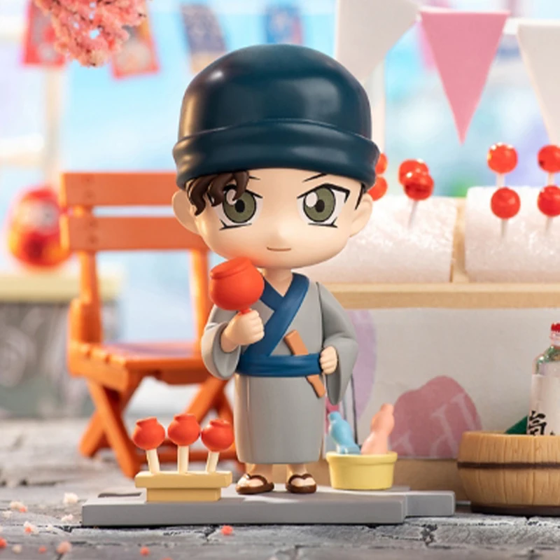 المحقق كونان حديقة سلسلة الحفلات صندوق أعمى غامض مجموعة أنيمي شخصية سطح المكتب الحلي هدية للأطفال