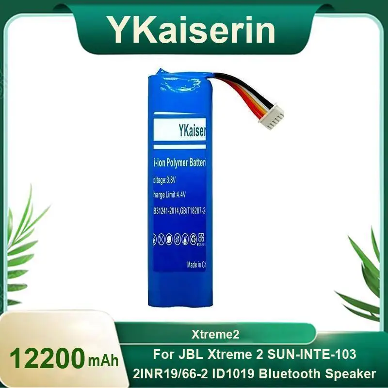 

Bluetooth-динамик, аккумулятор, быстрая зарядка для Jbl Xtreme 2 Xtreme2 Sun-Inte-103 2INR19 66-2 ID1019 12200 мАч