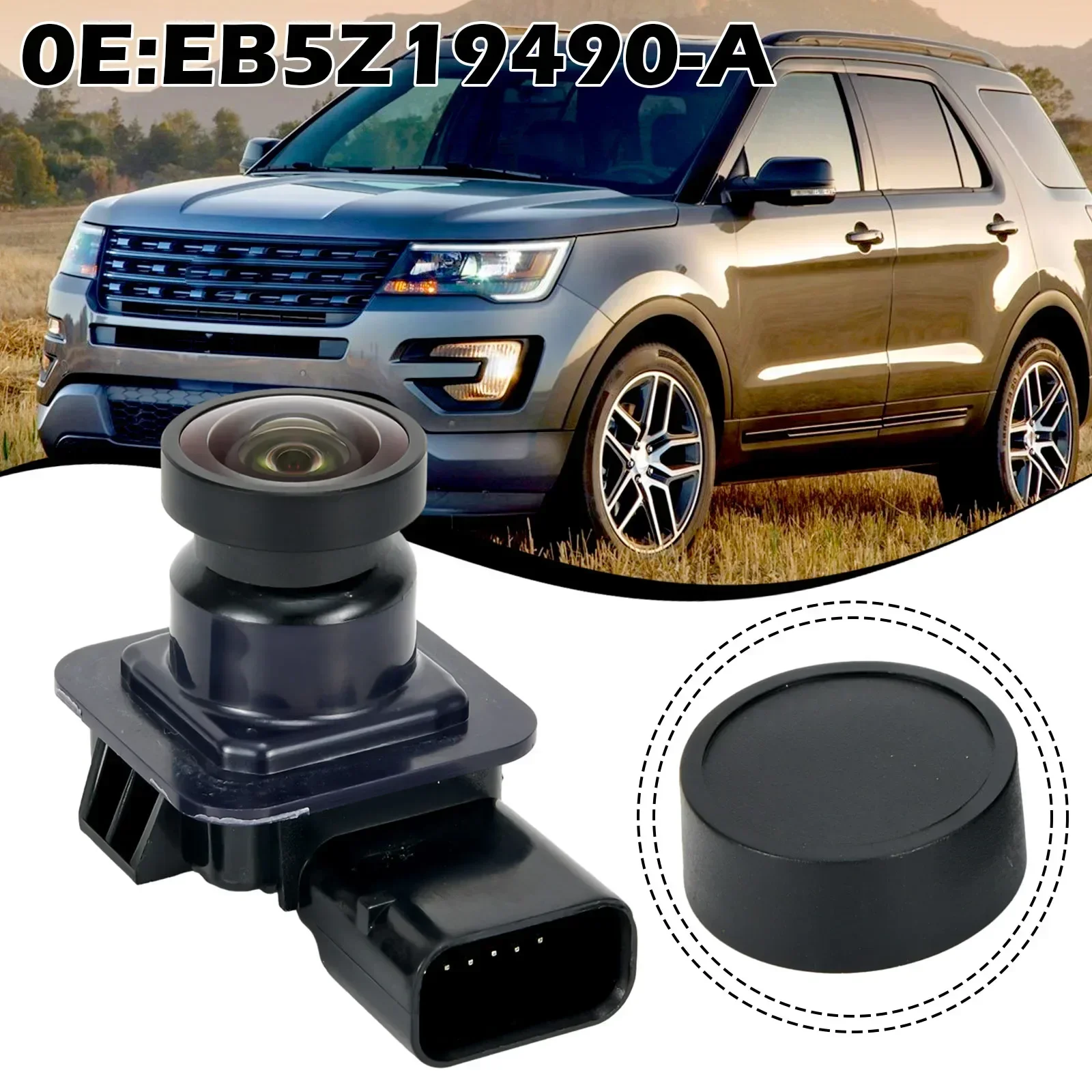 Rear View Backup Camera For Ford Explorer 2011 2012 2013 2014 2015 Easy Installation Vehicle Camera EB5Z19G490A