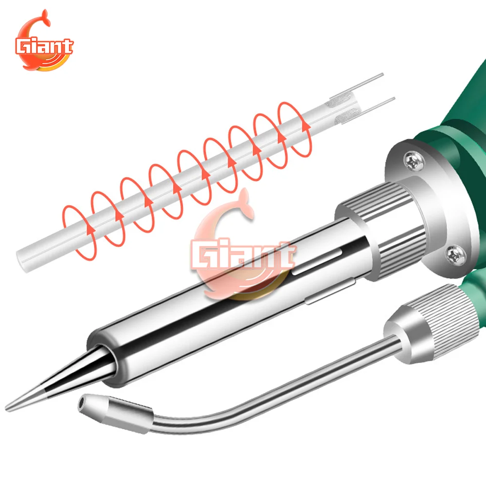 220V/110V Digital Electric Soldering Iron Automatic Constant Temperature Tin Feeding Gun Hand-Held Heating Welding Repair Tools