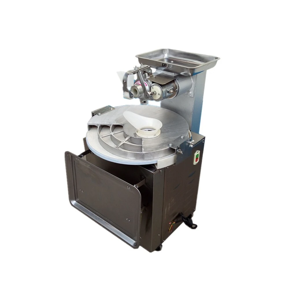 

Automatic Dough Divider and Rounder Machine Press Mixing Dough Ball Sheeter Bakery Pizza Maker Kneading Machine