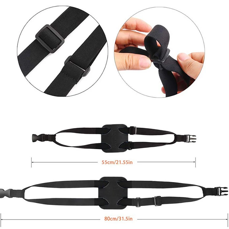 Ajustável Bagagem Correias Alta Mala Elástica Conveniente Belt Bag Bungees Buckles Pouch Bungees Fácil Viagem Elastic Strap Belt