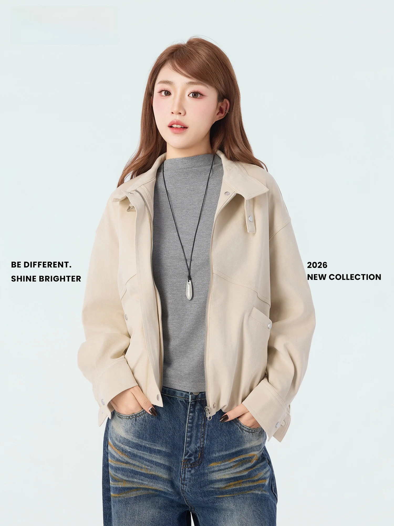 

Женское длинное пальто Didimax Spring New из полиэфирного волокна, повседневное, с воротником, для работы, легкое в уходе