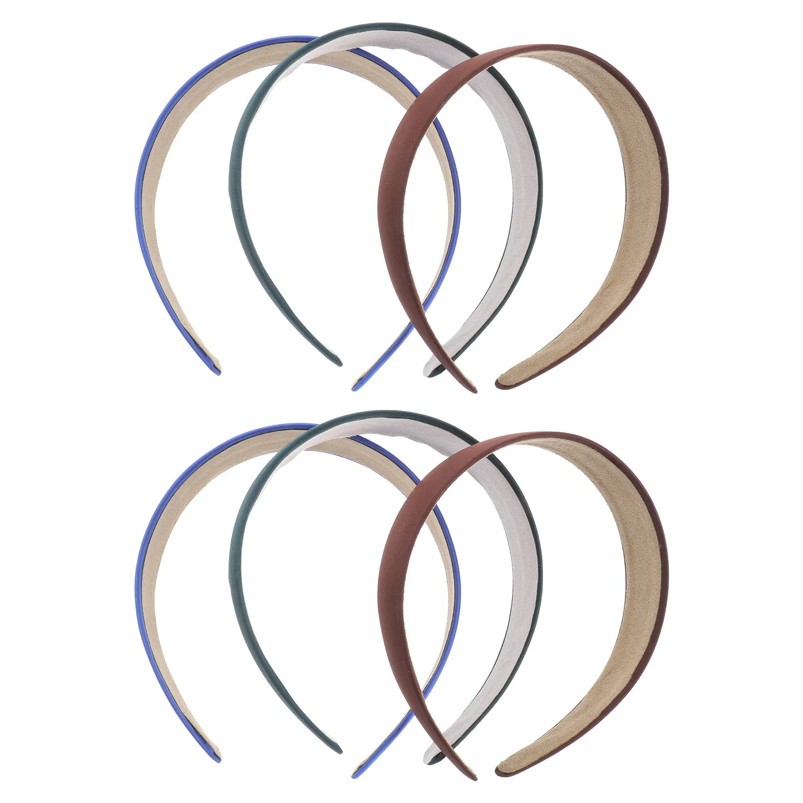 

6Pcs Soft Elastic Cloth Covered Hairbands for Women Trendy Headwear Hair Accessory Ideal for Concert Homecoming Ceremony