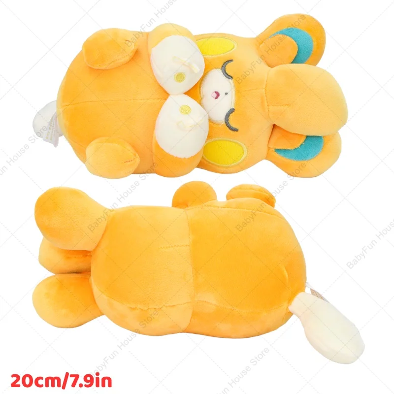 Pokemon Schlafende Gengar Eevee Charizard Sylveon Plüschtiere Kawaii Sprigatito Oshawott Fuecoco Pamo Cubone Plüschpuppen Geschenk für Kinder