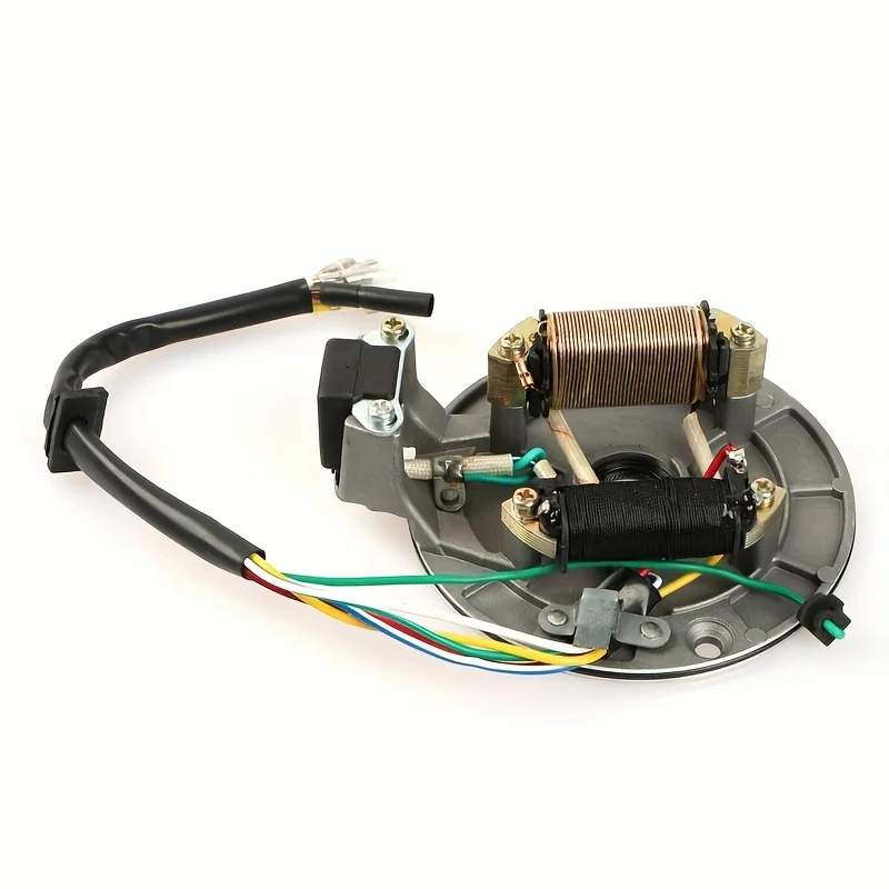 دراجة نارية الجزء الثابت لفائف JH70 الجزء الثابت لوحة لاقط مغناطيسي ملف الإشعال الدوار صالح للدراجة الطرق غير الممهدة 70cc 90cc 110cc 125cc #4