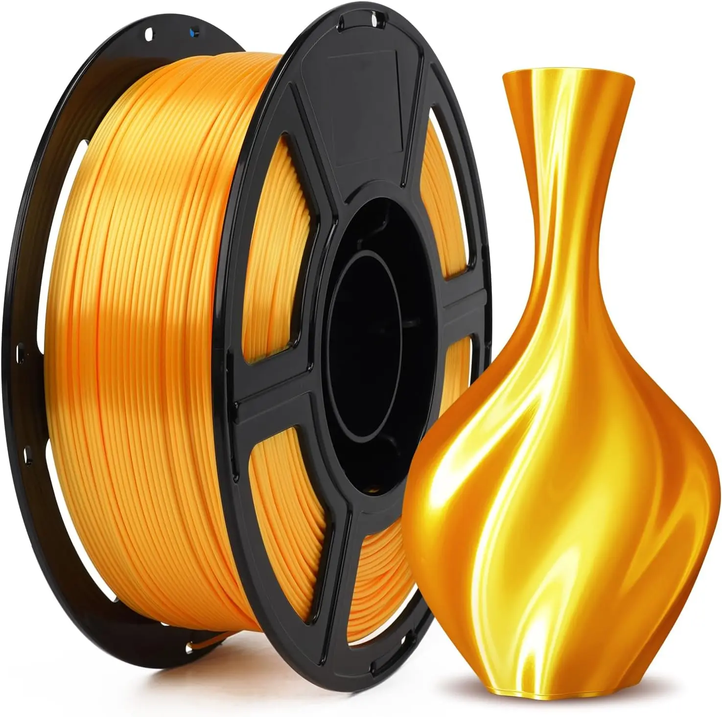 

PLA Silk Gold 3D Print Filament 250g - High-Quality FDM 3D Printing Material for Home 3D Printer