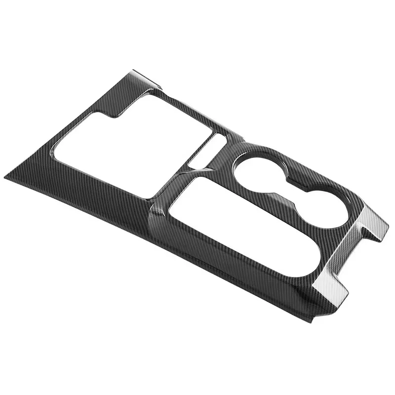 

For Ford Bronco Center Console & Steering Wheel Trim Kit - ABS Carbon Fiber Style Interior Upgrade Set for Gear Shift Panel