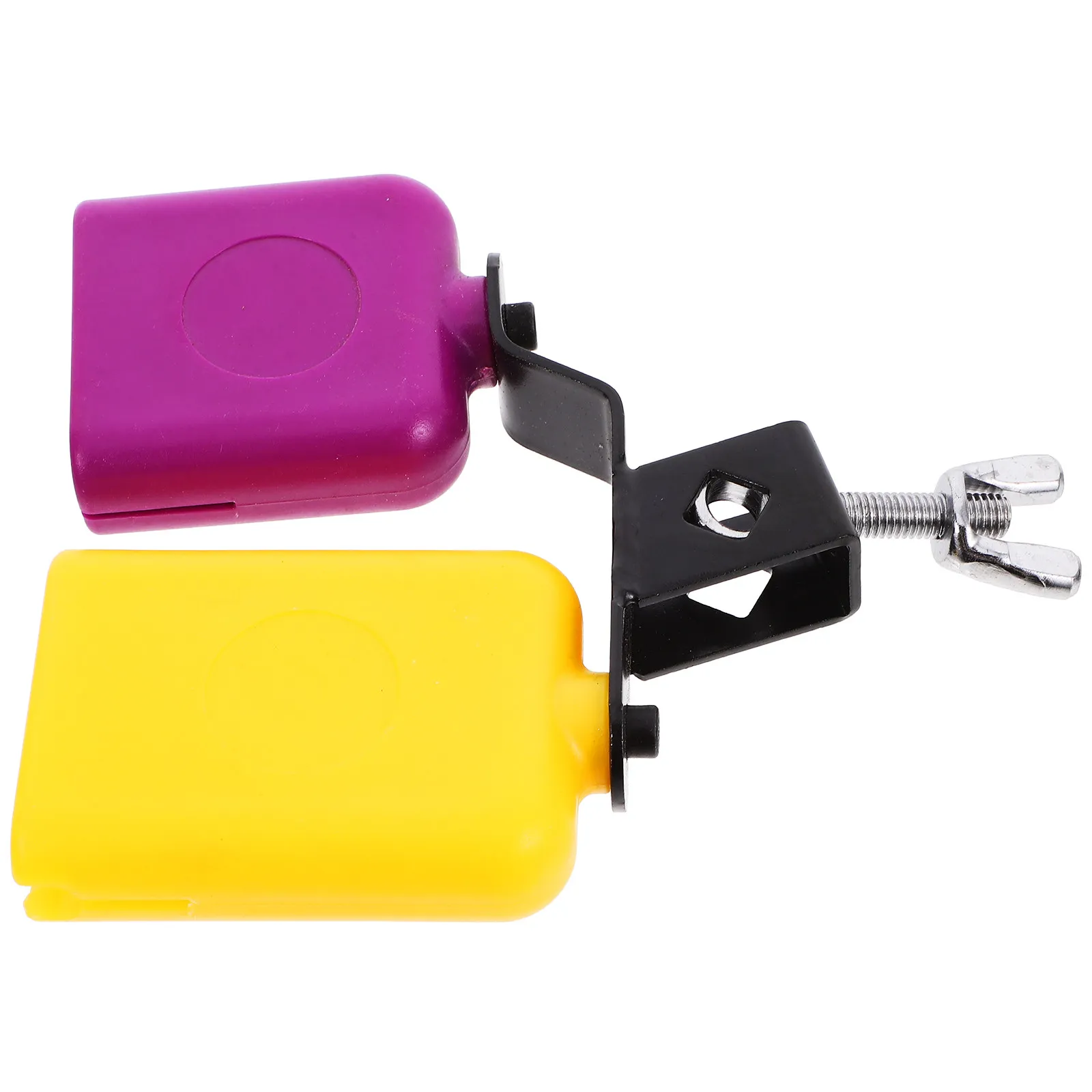 

Регулируемый по углу наклона аксессуар для барабанной установки: колокольчик с высоким и низким тоном, профессиональный ударный инструмент, колокольчик с высоким и низким тоном