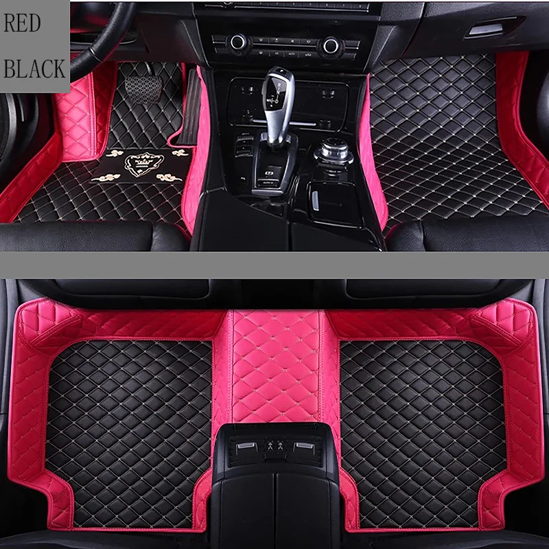 3D PU-leather Waterproof Car Floor Mats - alternate angle