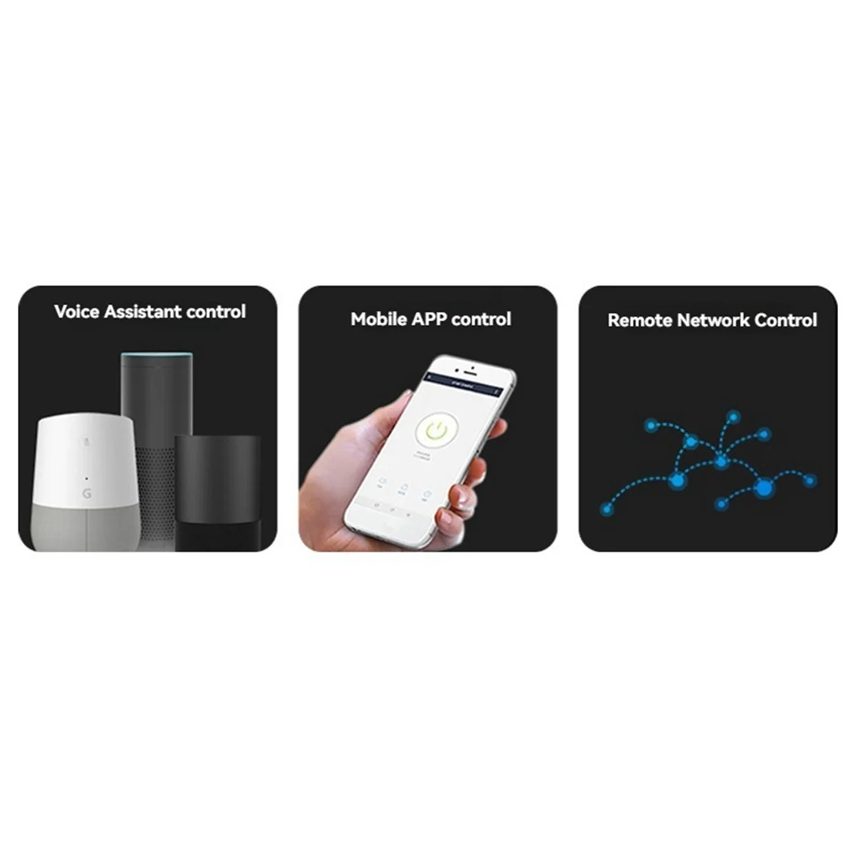 A56XA Zigbee Relay Switch Module 5A 4 Channel AC100-240V Work with Alexa Home Mini Smart Switch Module
