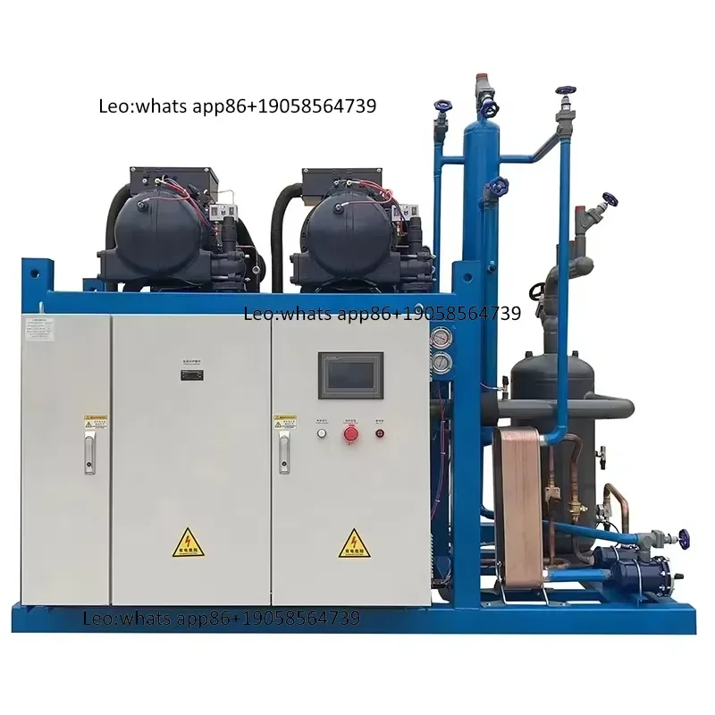Screw Compressor Unit Industrial 380v 50Hz for Food and Refrigerator