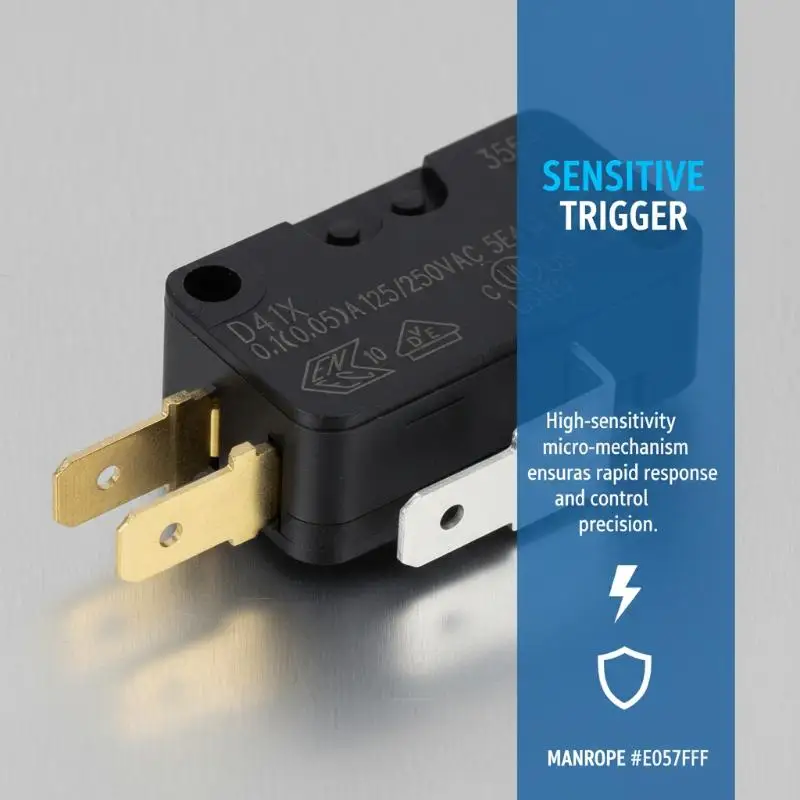 

1/3/5 шт. Запасные части для боулинга T47-055323-004, микропереключатель с минимальным усилием 15 г, для боулинг-машин Brunswick