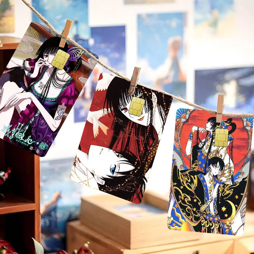 Anime XxxHolic Classic Vintage Anime Sticker Film Skin Cover für Kreditkarte Debit Bankkarte Front