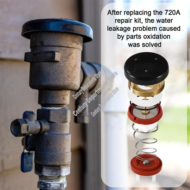 

ABRM-Valve 720A для вакуумного выключателя под давлением 1/2 дюйма 3/4 дюйма 1 дюйм и комплект для ремонта капота — набор запасных частей из 12 шт.