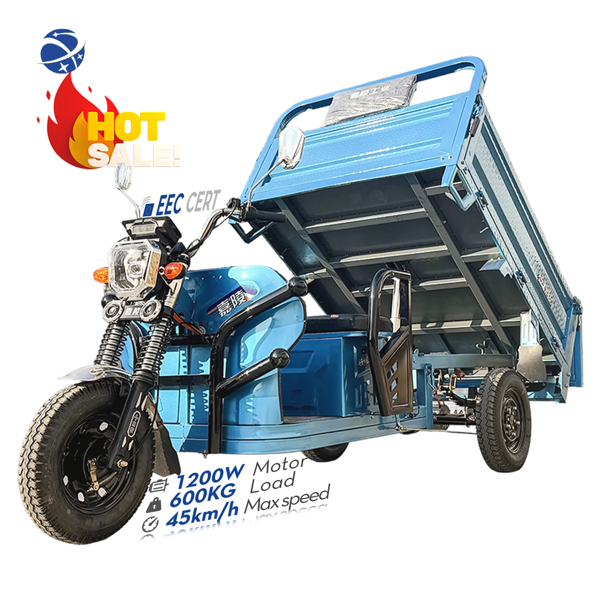 

Lb-Zz180S Big Capacity 2000W Electric Cargo Tricycle Bike Big Carriage Factory Wholesale