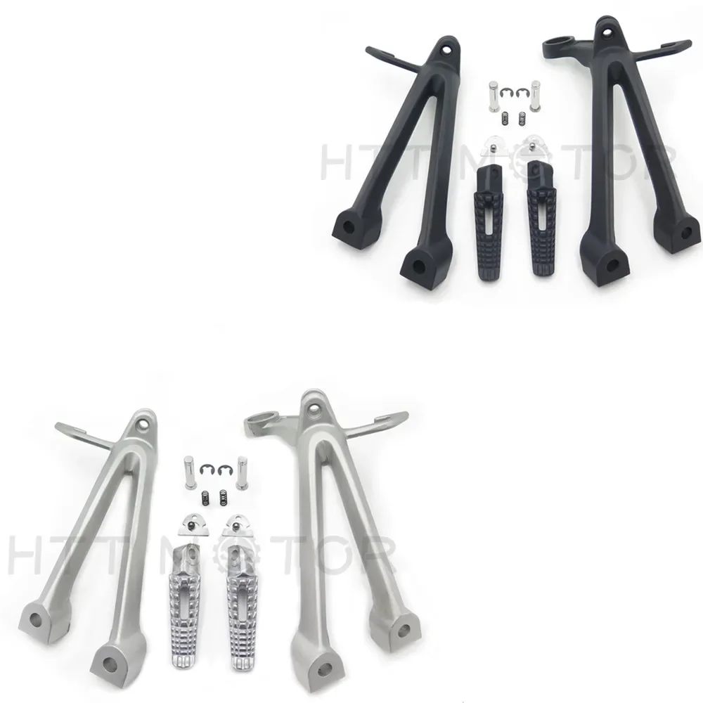 

Rear Passenger Foot Pegs Footrest Bracket for Suzuki GSXR 600 750 2008 2009 2010 Aftermarket Motorcycle Parts