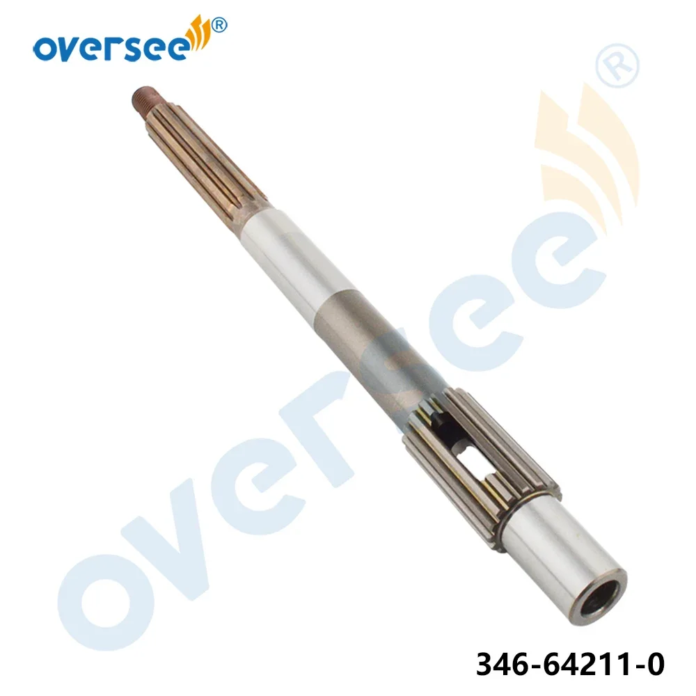 Oversee 346-64211 Propeller Prop Shaft For Tohatsu Nissan Outboard M NS 2/4T F 25HP 30HP