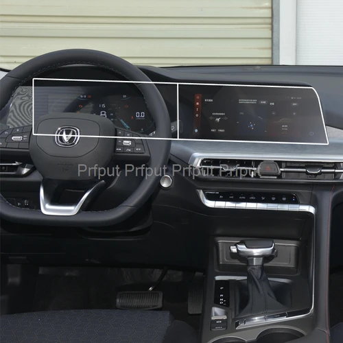 Imagen 2 del producto Para Changan CS35 PLUS 2021 2022 navegación GPS de coche pantalla LCD película protectora de vidrio templado película antiarañazos Interior