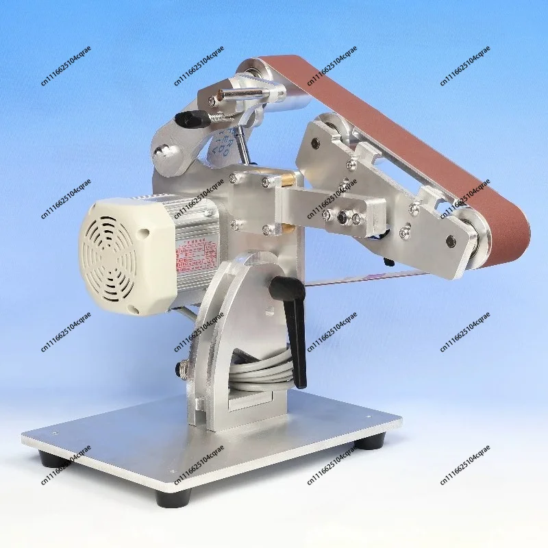 915 Belt Sander Polishing Machine Aluminum Alloy Body Multi-function Grinding Buffing Machine for Metal Wood Deburring
