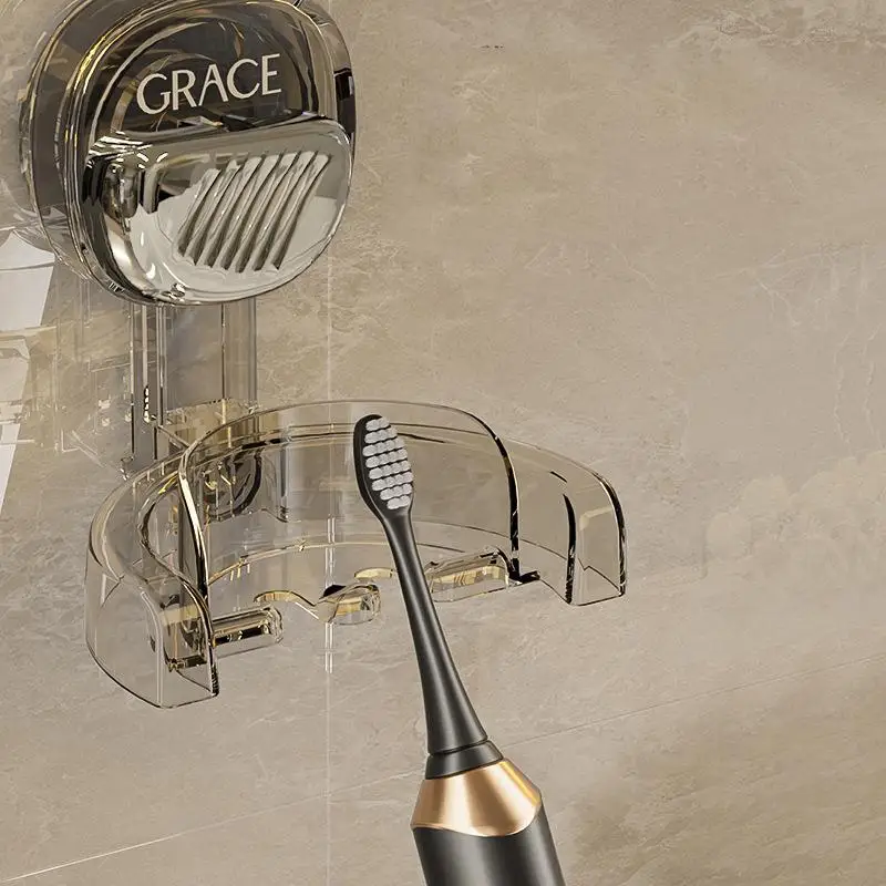 1 مجموعة شفط كأس حامل فرشاة الأسنان والرف مع عدم وجود الحفر جدار جبل تصميم عالية قيمة كأس الأسنان مجموعة الحمام التخزين المنظم