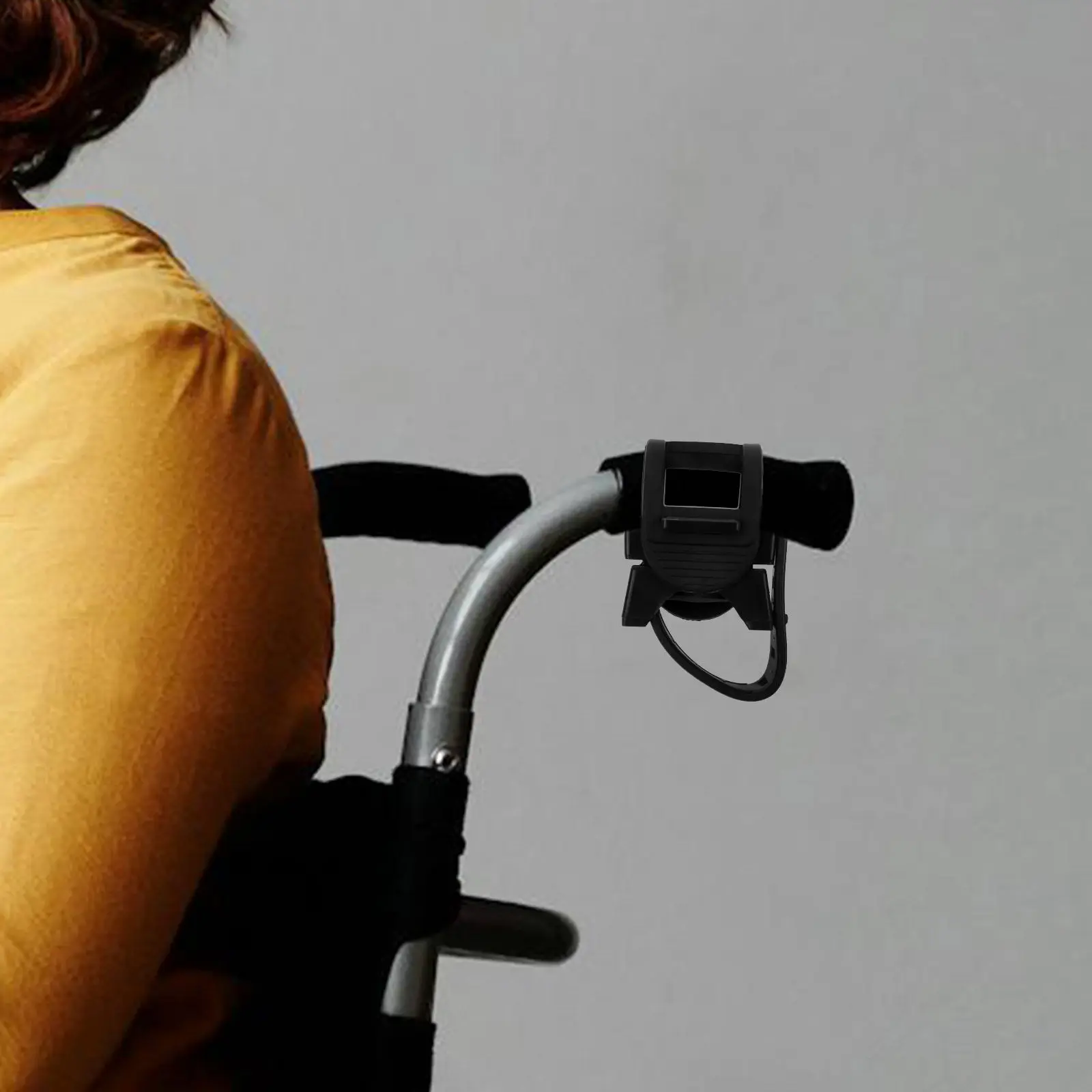 2Pcs Cane Holder Plastic Crutch Mount Storage Rack for Wheelchair Mobility Scooter Lightweight Crutch Holder Wheelchair Part