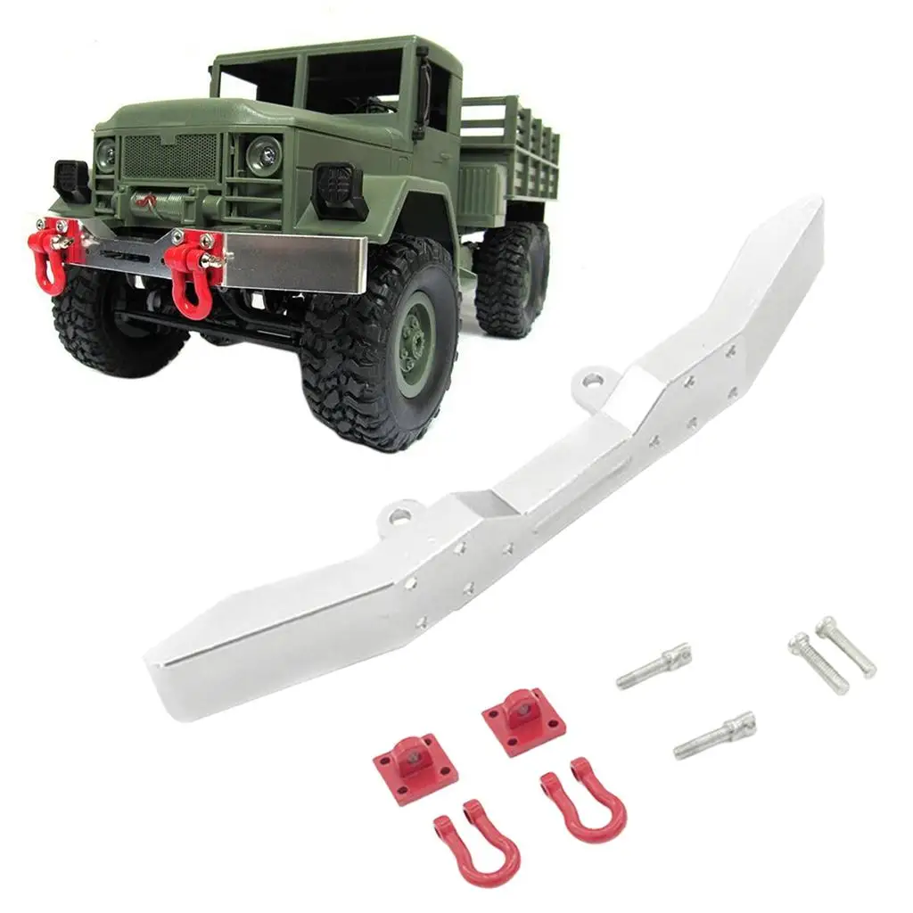 RC Truck CNC-Frontstoßstange und Bull Bar-Set im Maßstab 1:16 für Rock Car-Modellzubehör, Ersatzteile