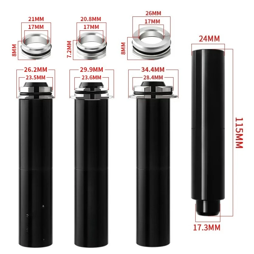 For MUQZI Bike Bottom Bracket Removal Tool MTB Road Bike Threaded Press Fit BB30 Bearing Disassembly Maintenance Tool