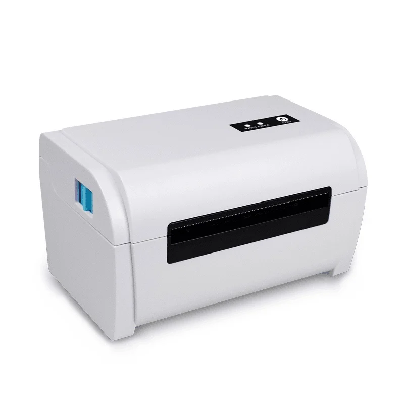 Portable USB Thermal Printer 4X6 Label Printer Receipt Printer Thermal Adhesive Sticker Mini White