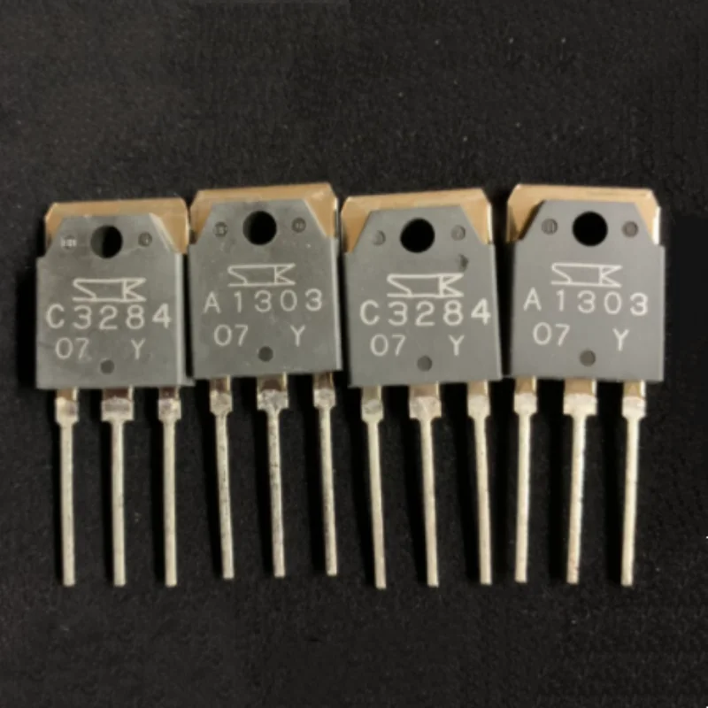 

2pairs/lot A1303 C3284 2SA1303 2SC3284 New Original Genuine Amplifier Pairing Speaker Pairing TO-3P