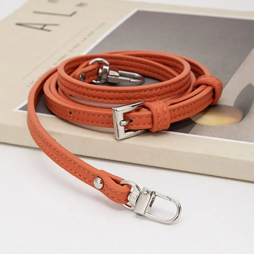 Alloy reinforcement Genuine Leather Strap Replacement Transformation Handbag Belts Conversion Punch-free for Longchamp