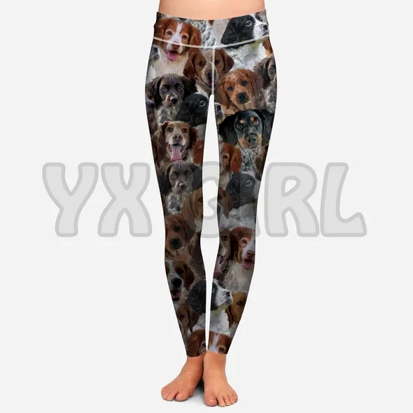 You Will Have A Bunch Of Bull Terriers - Leggings  3D Printed Leggings Sexy Elastic Female Skinny Leggings Gothic Yoga Leggings