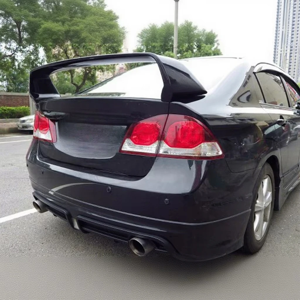 

Suitable for 8th Generation FD2 2006 + M Type Carbon Fiber Spoiler Rear Trunk Lip Tail, Suitable for R Type Si Add M Winglet