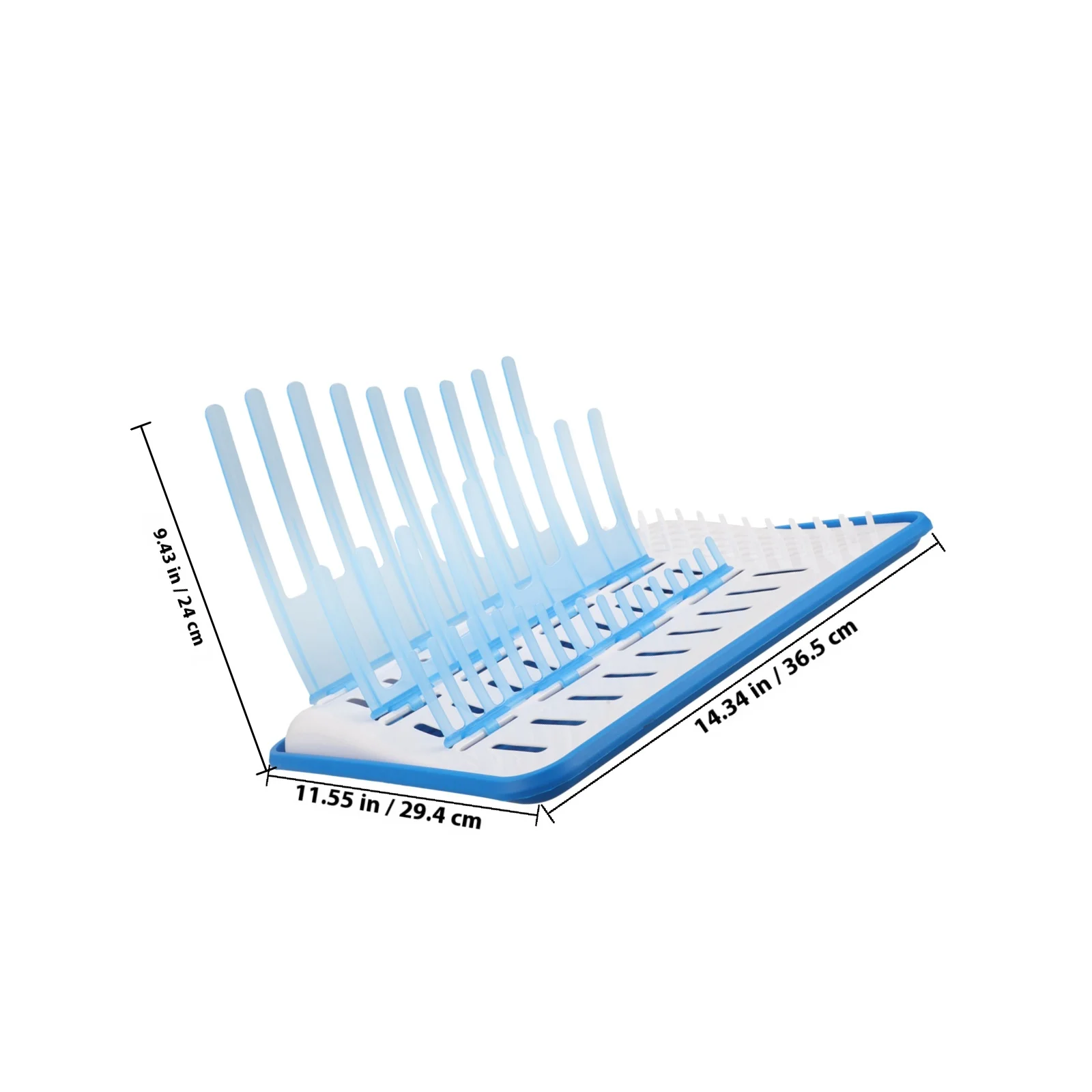 رف تجفيف الزجاجات، حامل تجفيف زجاجات الأطفال بتصميم تصريف عمودي، تشطيب ناعم مناسب لغرفة الأطفال والمطبخ وسهل الحمل أثناء السفر