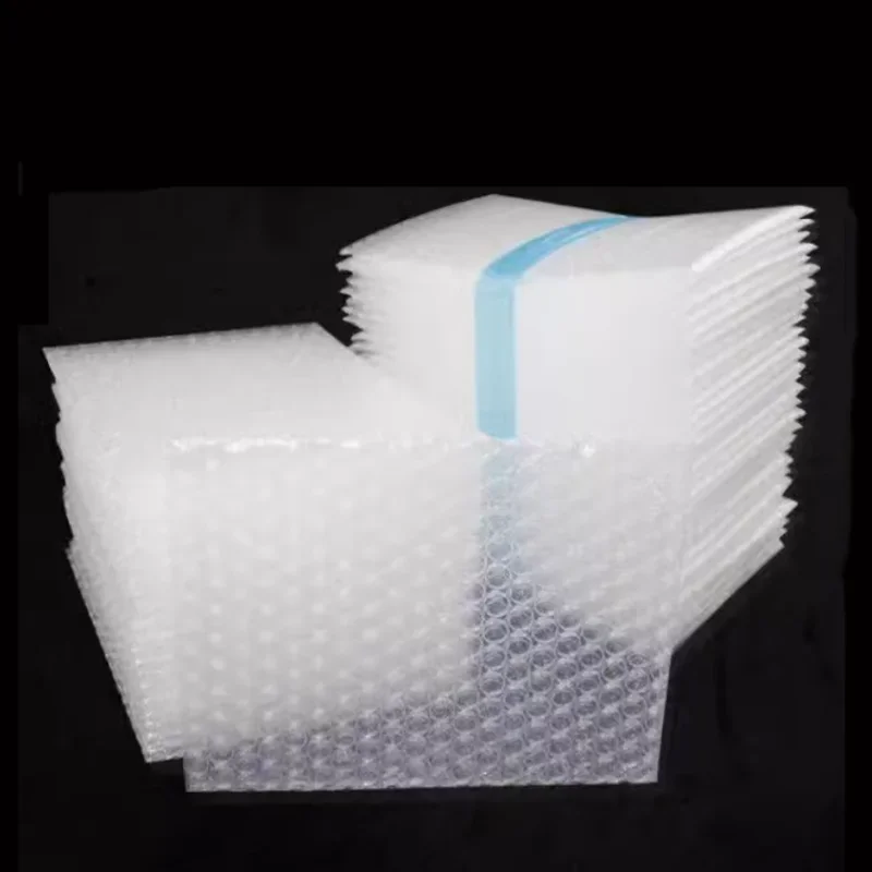 

Double Layered Thickened Express Bubble Bag PE Plastic Envelop Shockproof 15×20cm Foam Packaging Anti-collision Transparent Bag