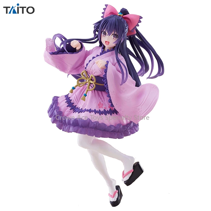 TAiTO Coreful Date A Live IV Yatogami Tohka Japanese Gothic Ver. 18cm Anime Action Manga Figures Collectible Model Trendy Toys