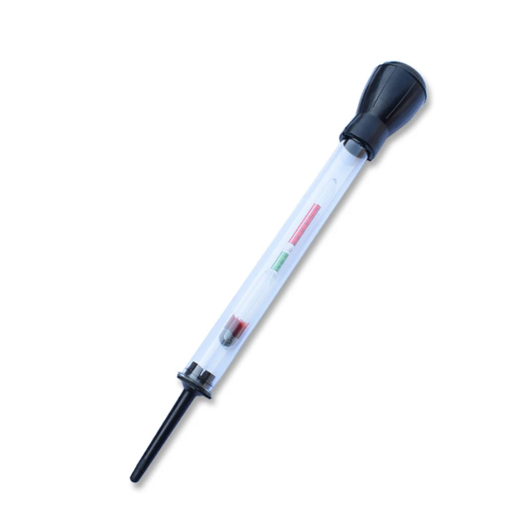 Battery Density Testing Tool Hydrometer 28 Cm 11.02 Inches Battery Hydrometer Electrolyte Density Test Measuring Range 1.10-1.30