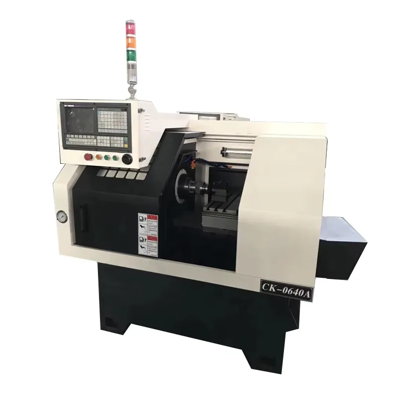 Tornio CNC con servosistema automatico ad alta precisione Ck0640 a mandrino singolo economico Hine