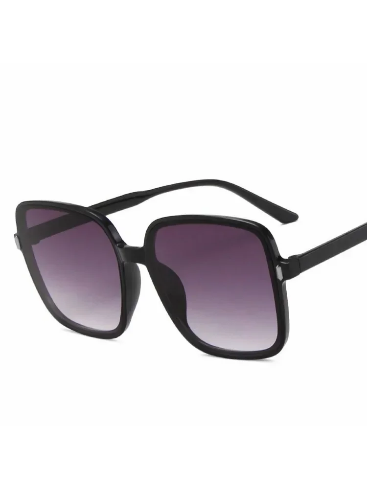 XaYbZc lunettes de soleil surdimensionnées femmes luxe concepteur Vintage carré lunettes de soleil lunettes classiques pour dame UV400 grand cadre