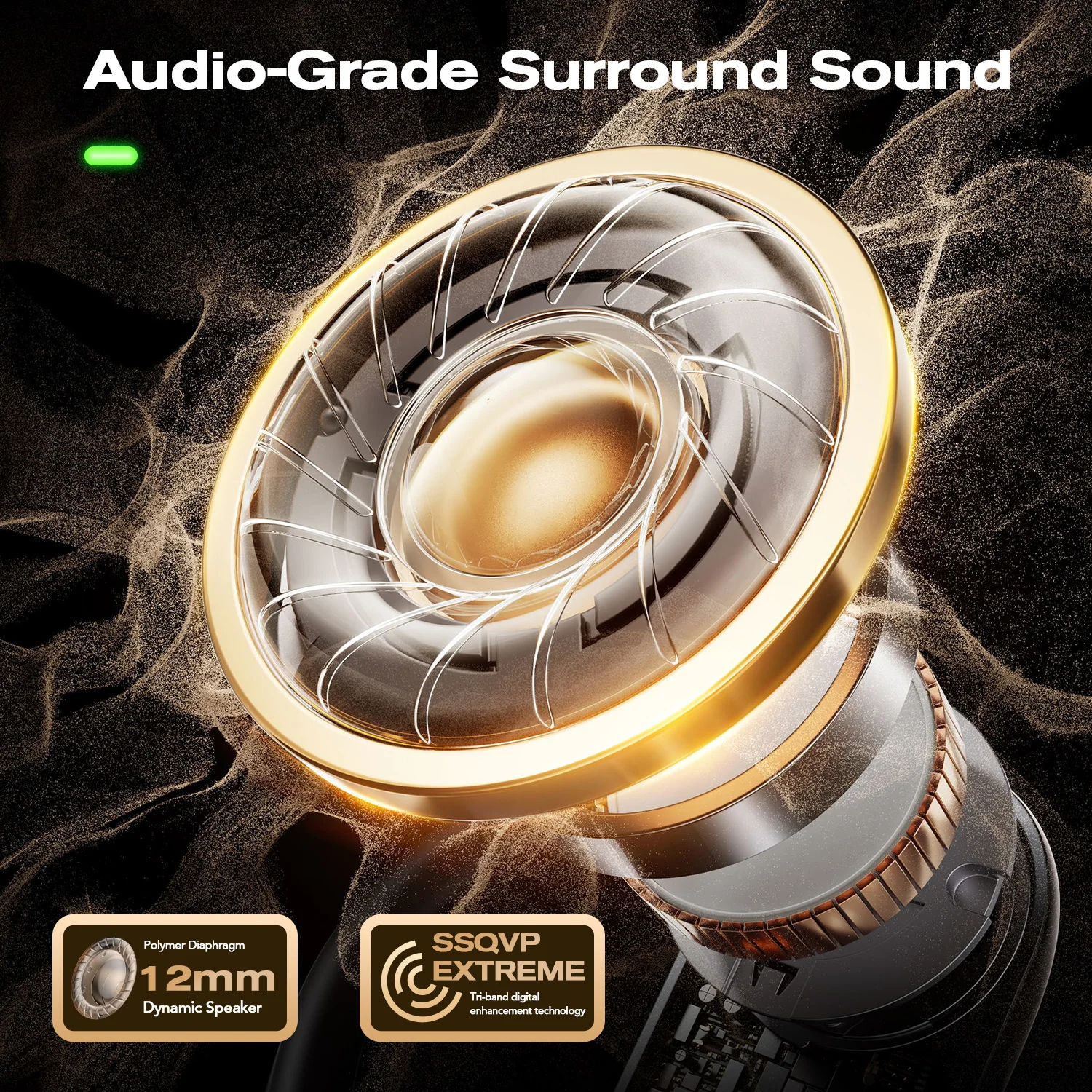 ERAZER XT82PRO OWS Draadloze hoofdtelefoon Bluetooth 5.4 Sport Headset Lage latentie HIFI Geluidskwaliteit Muziek Oordopjes met microfoon