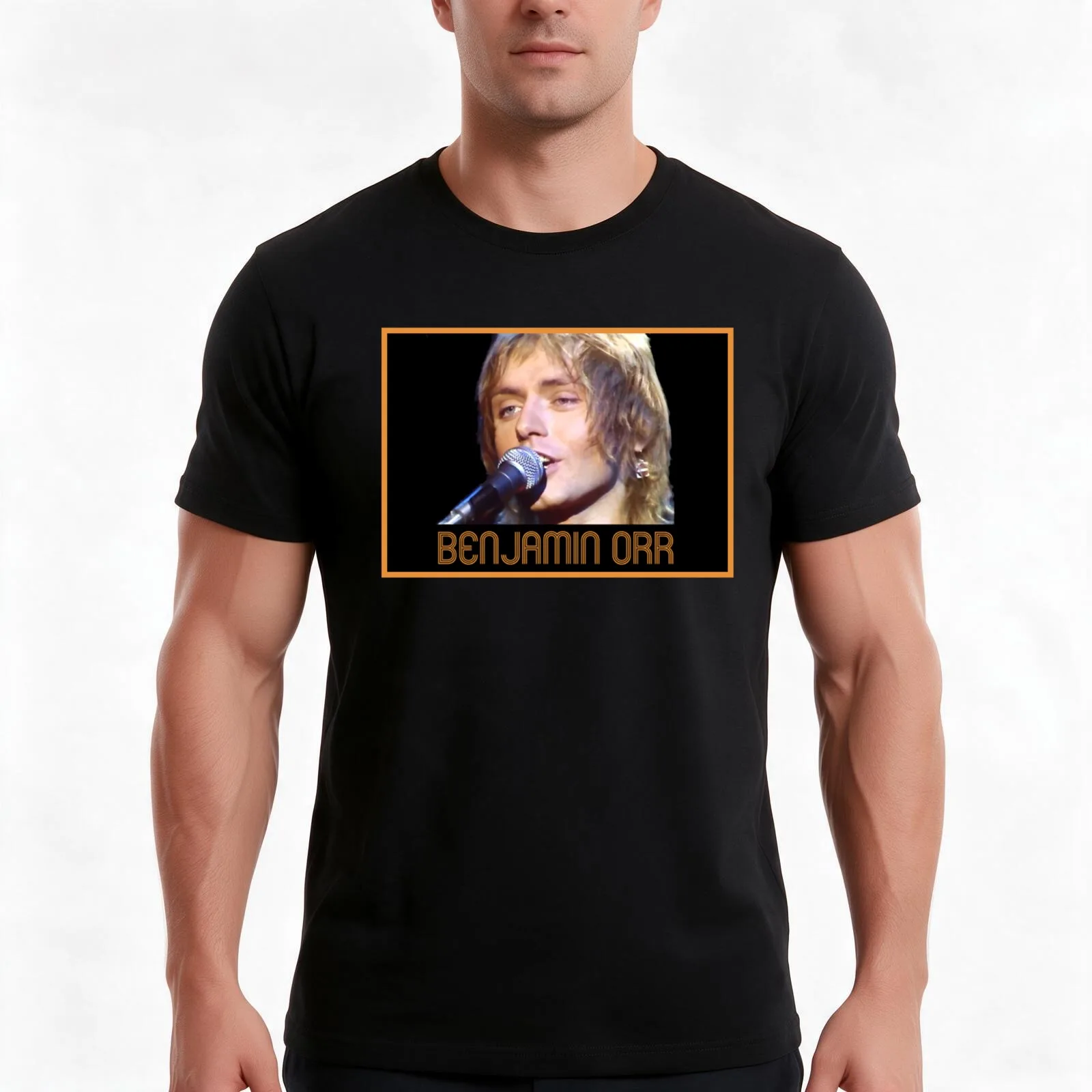 Benjamin Orr The Cars Stay the Night 70s T-Shirt, Summer Casual Cotton Tee, Oversized Streetwear Tops, Vintage Graphic Print
