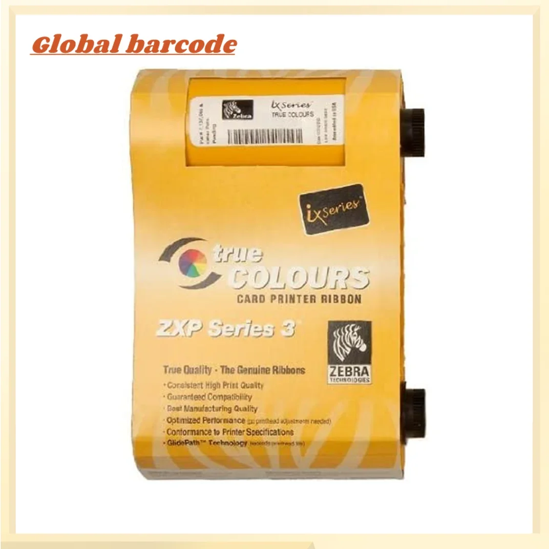 

Brand New 800033-840 True Colours iX Series YMCKO Color Ribbon for Zebra ZXP Series 3 Card Printers