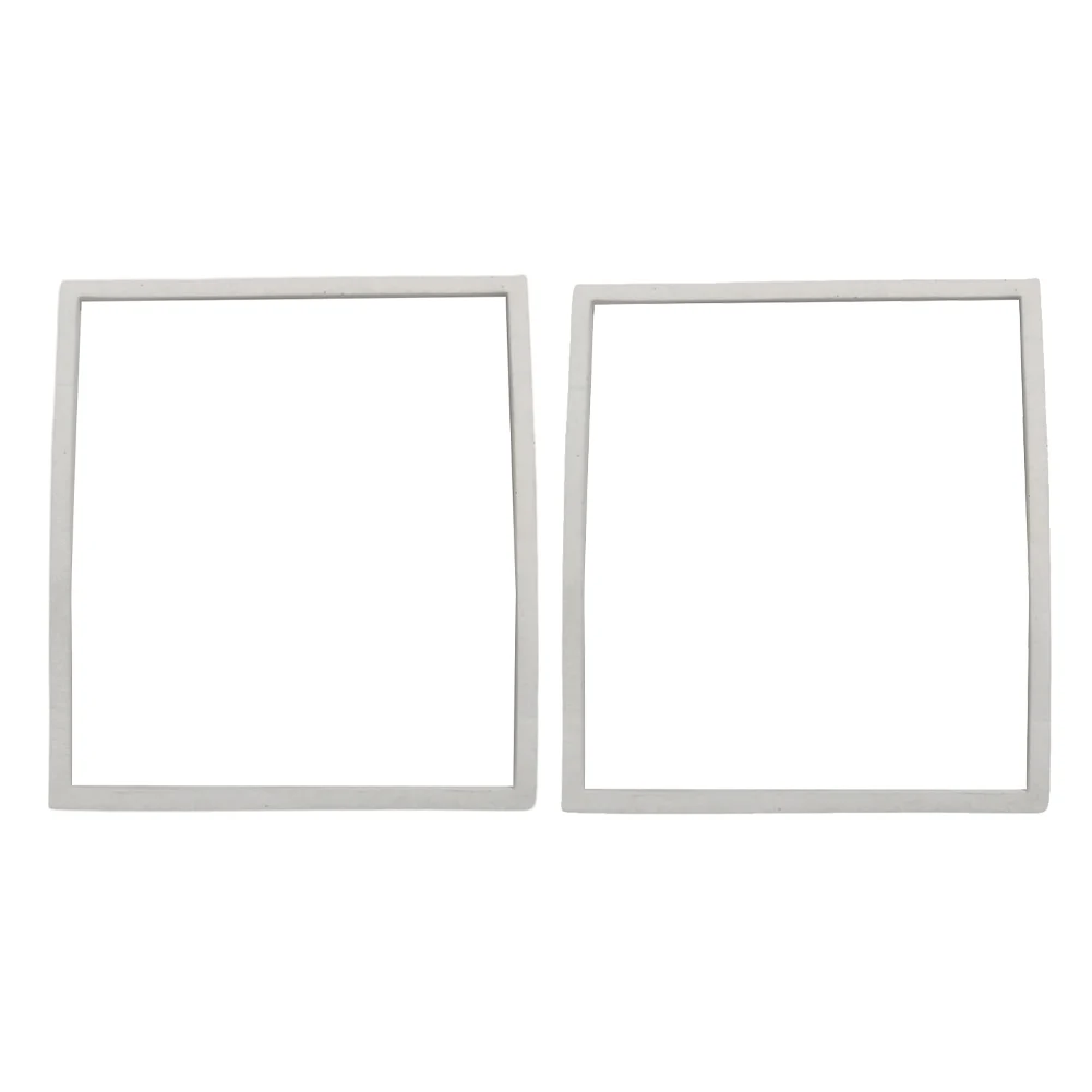 2pcs 185x165mm Fiber Gasket Set For Villager VFS212 Stove Glass Door Seal High For Temp Resistant Easy Install Home Heating