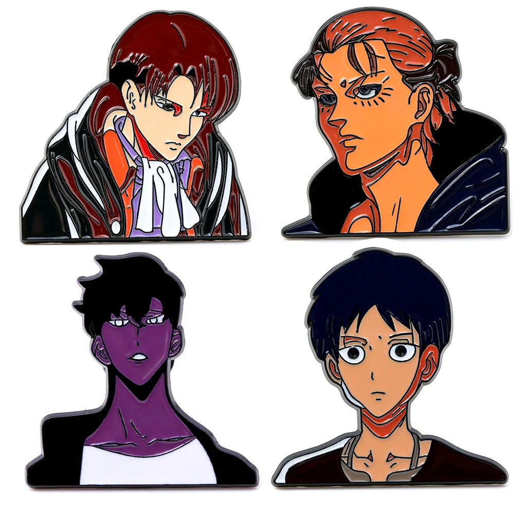 Levi Jewelry & Watches Inc - Anime Titan Metalen Broche Anime Secundaire