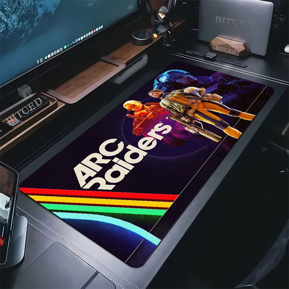 

New Game A-ARC Raiders Mouse Pad Non-slip Rubber 900x400 Large Writing Deskmat Lock Edge Office Student Gaming Cushion Mousepad