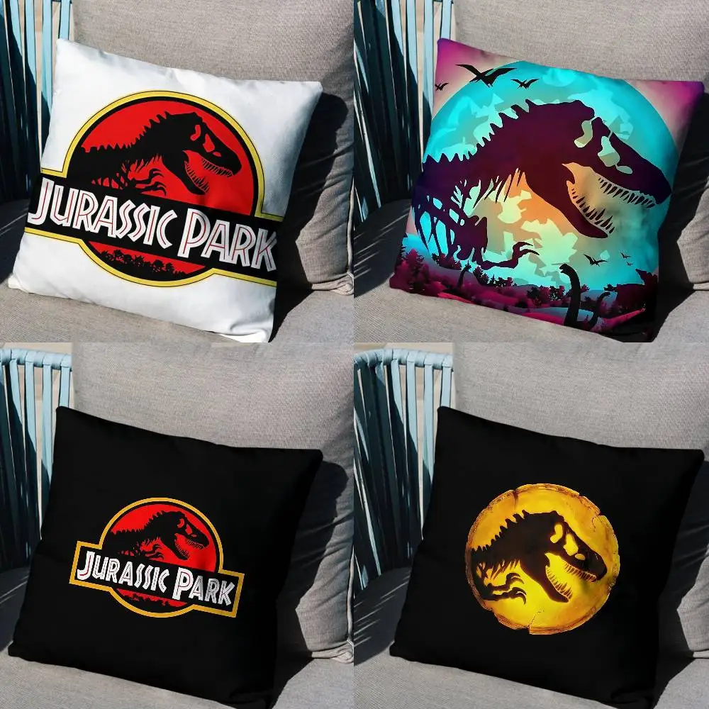 

cool Lost World Jurassic Park Pillow Case Office Cushions Suitable For Sofa Car Bedroom Decorative Cushion Cover