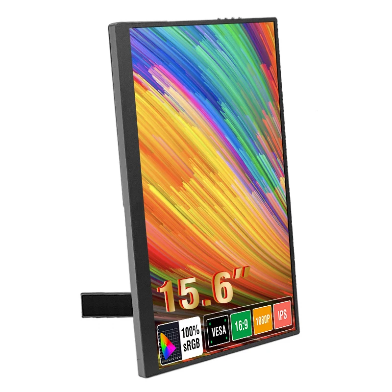 

15.6-inch Touchscreen Portable Monitor | 1920×1080 Gaming Monitor | Supports USB Type-C and HDMI Ports | Secondary Screen for Sm