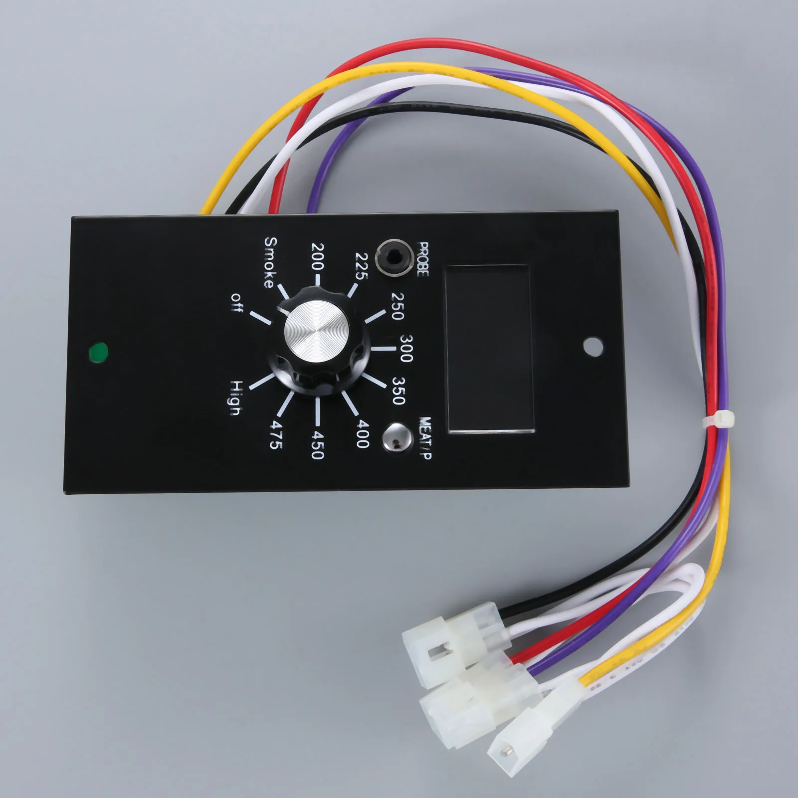 BBQ Digital Thermostat Control Board LED Display Temperature Read with Meat Probe Hole BP-P3-V2 120V fit Pit Boss Pellet Grill